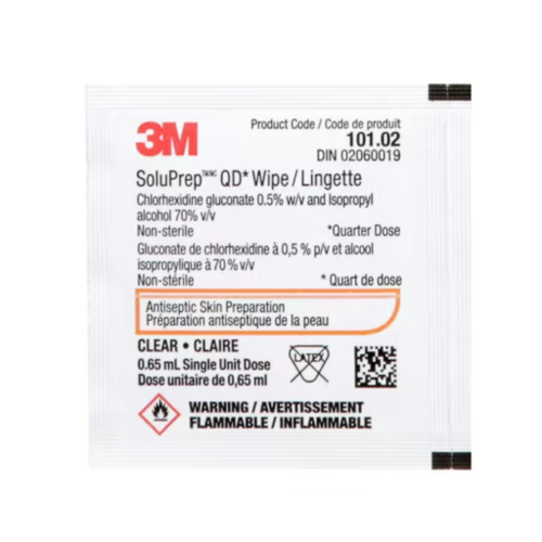 SoluPrep Quarter Dose Wipe