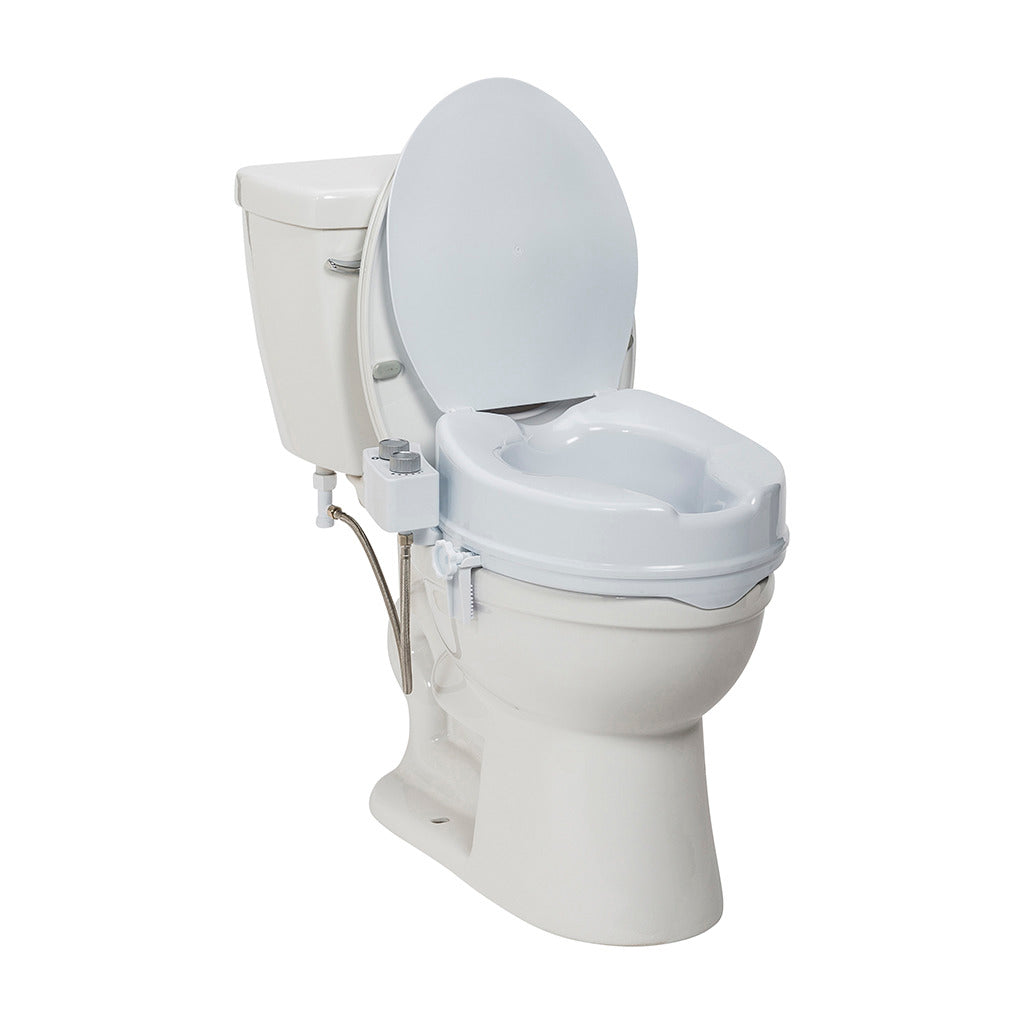 PreserveTech™ Raised Toilet Seat with Bidet - Home Health Store Inc
