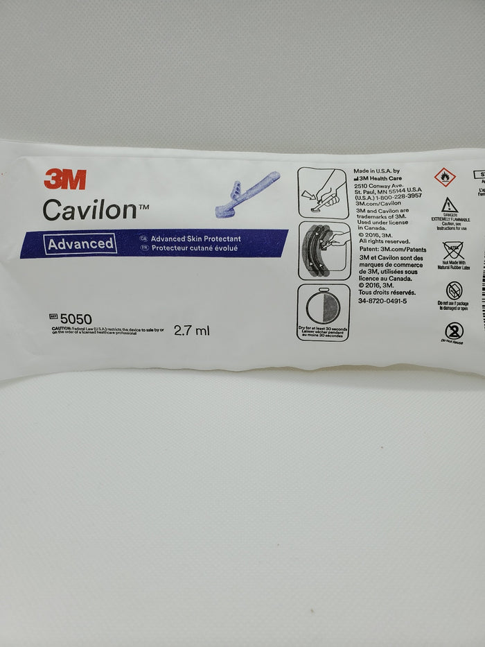 3M™ Cavilon™ Advanced Skin Protectant, 5050, 2.7mL
