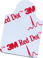 3M 2330N BG/100 ELECTRODE ECG DIAGNOSTIC ADULT FOAM SILVER/SILVER CHLORIDE SENSOR RECTANGULAR