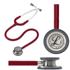 3M 5871 EA/1 LITTMANN CLASSIC III MONITORING STETHOSCOPE 27"  RASPBERRY TUBE & TWO-SIDED SMOKE-FINISH CHESTPIECE