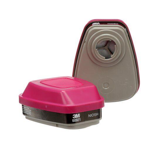 3M 60921 CS/30 PK (PK/2) P100 ORGANIC VAPOR CARTRIDGE/FILTER FOR 6000, 7000, FF-400 SERIES 