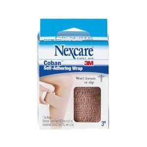 3M CR-3T EA/1 WRAP,COBAN,SELF ADHESIVE TAN