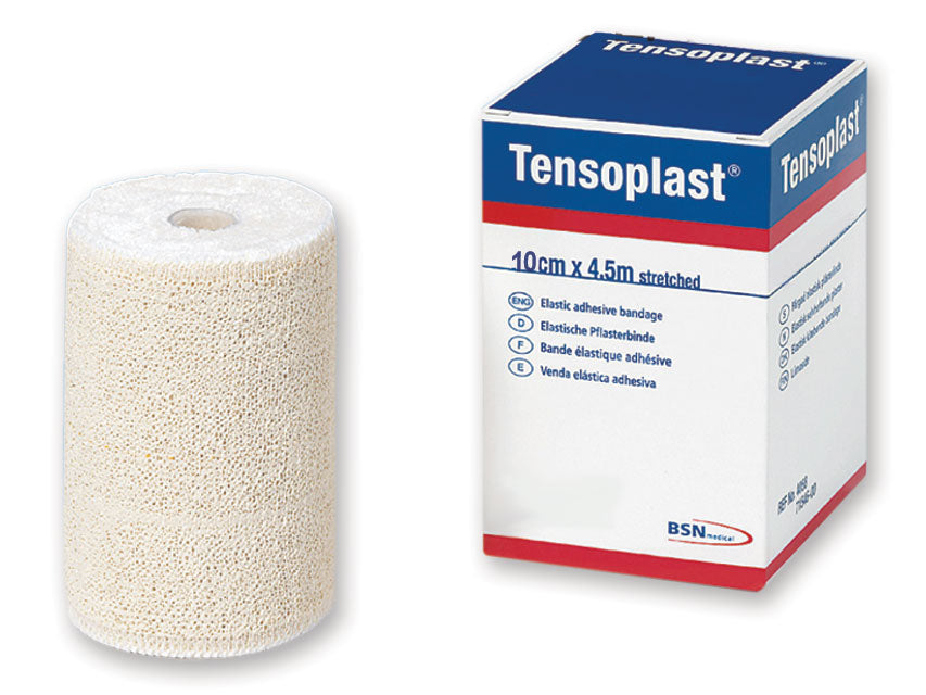 Tensoplast (Formerly Elastoplast) Elastic Adhesive Bandage 10cm X 4.5m - Box Of 1 - Home Health Store Inc