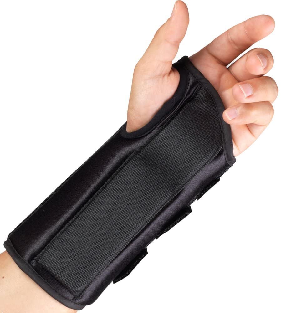 Otc Maximum 8" Wrist Splint Right Black Small W/ Removable Palmar Splint & Flexible Stays - Ea/1 - Home Health Store Inc