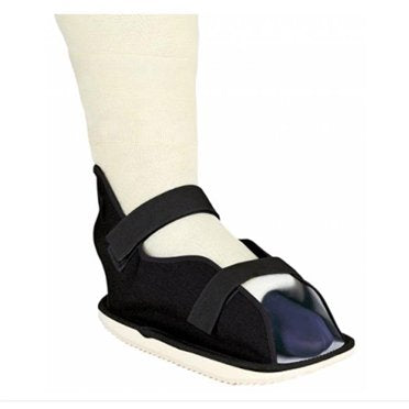 Canvas Cast Shoe W/Plastic Loops Xs, Black - Ea/1 - Home Health Store Inc