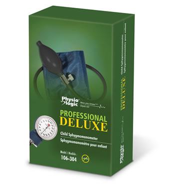 AMG 106-304 EA/1 PHYSIO LOGIC PROFESSIONAL DELUXE CHILD  SPHYGMOMANOMETER COMES WITH CASE BLACK LATEX-FREE (7.25-10.5IN) (NON RETURNABLE)