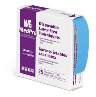 AMG 118-782 (CS40) EA/1 MEDPRO TOURNIQUET, LATEX FREE, DISPOSABLE. ROLL.