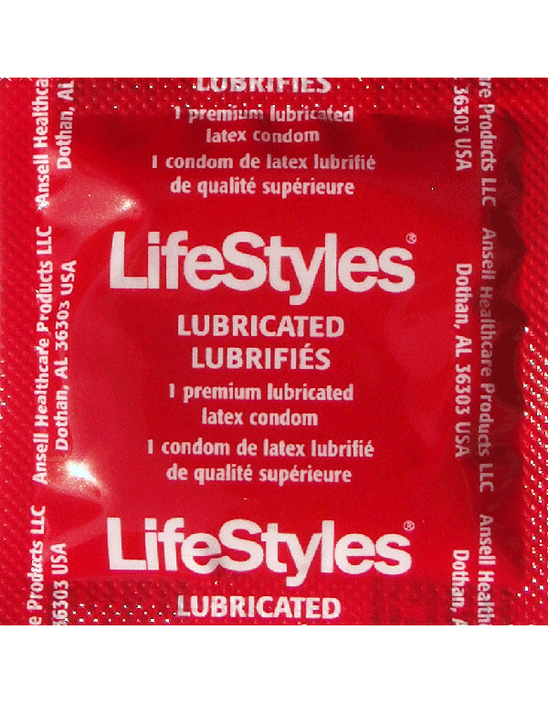 AN 1511 PK/144  LUBRICATED CONDOMS LIFESTYLES PERSONAL