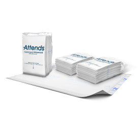 32882 - Attends All-In-One Advance Premium Underpads 30"x36" - 12 bags of 5