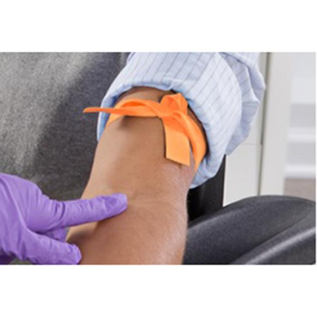 BD 367209 BX/25 TOURNIQUET VACUTAINER SINGLE-USE BANDED ORANGE LATEX-FREE