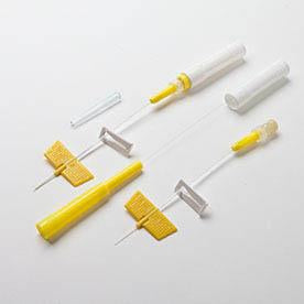 BD 383318 BX/25 SAF-T-INTIMA STRAIGHT YELLOW INFUSION SET, 24G X .75 (0.7MM X 19MM)