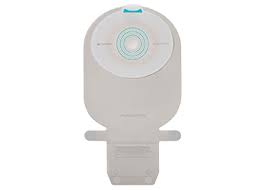 BX/10 SenSura Mio One-Piece Drain Pouch with EasiClose – Soft Convex Maxi 11", Pre-Cut 21 -38mm, Window