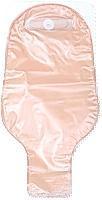 CYM 78345 BX/10 DRAINABLE POUCH W/ MICROSKIN ADHESIVE BARRIER, 11IN, CLEAR, TAPERED