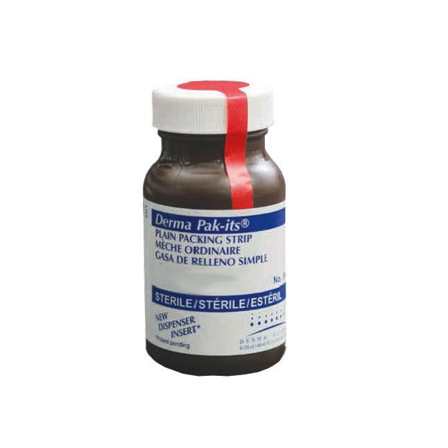 DUP 59145 (CS12) EA/1 PAK-ITS IODOFORM PACKING GAUZE, SIZE 1/4IN X 5Y