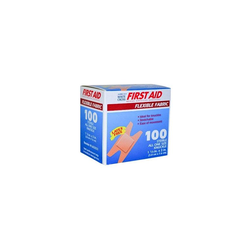 DUP 99949 BX/100 ADHESIVE BANDAGE, KNUCKLE, FABRIC