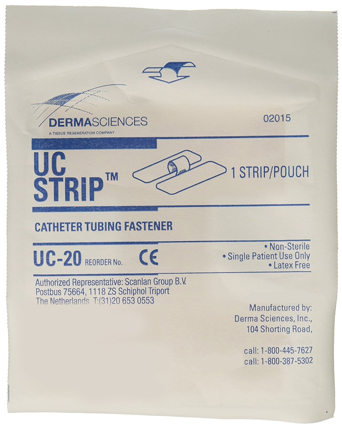 DUP UC20 BX/20 UC STRIP CATHETER TUBING FASTENER.