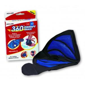 HEI 400613 EA/1 ACU-LIFE 360 HOT & COLD UNIVERSAL THERAPY BRACE BLACK & BLUE