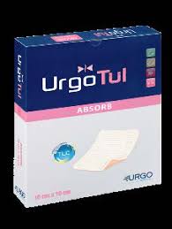 HOL 509381 BX/10 URGOTUL ABSORB DRESSING FOAM NON-BORDER, 4" X 4" (10CM X 10CM)