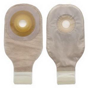 BX/5 Premier Convex One-Piece Drainable Pouch – 12", Lock ’n’ Roll, Transparent, Pre-Cut 3/4" with Tape Border