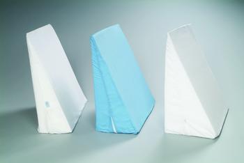 HRM FW4070B EA/1 BED WEDGE WITH COVER, BLUE  24IN x 24IN x 7 1/2IN (NON-RETURNABLE)