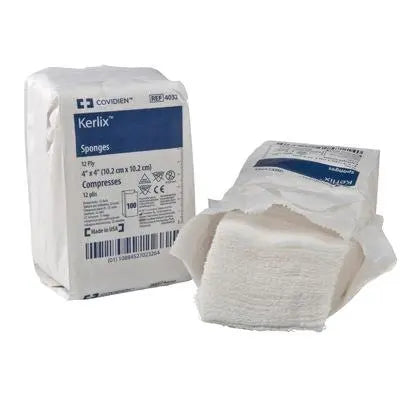 KND 5042 PKG/100 KERLIX SPONGE 4 X 4IN, NON STERILE, 16PLY