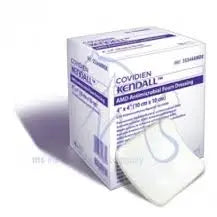 KND 55511AMDX (CS4) BX/10 ANTIMICROBIAL FOAM DISC IMPREGNATED WITH 0.5% PHMB 1" DIAMETER 4MM