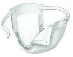 KND 635 CS/8BG (25EA/BG)  SIMPLICITY GARMENT LINER, HEAVY, 7" X 17"