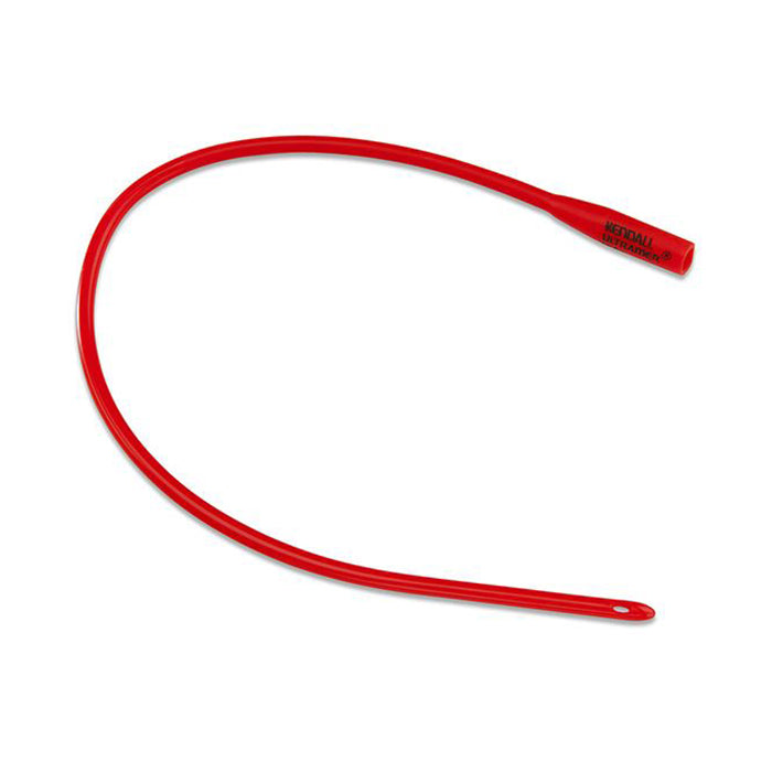 Curity Ultramer Coude Red Rubber Catheter – 14 Fr, 12 in (Box of 12)