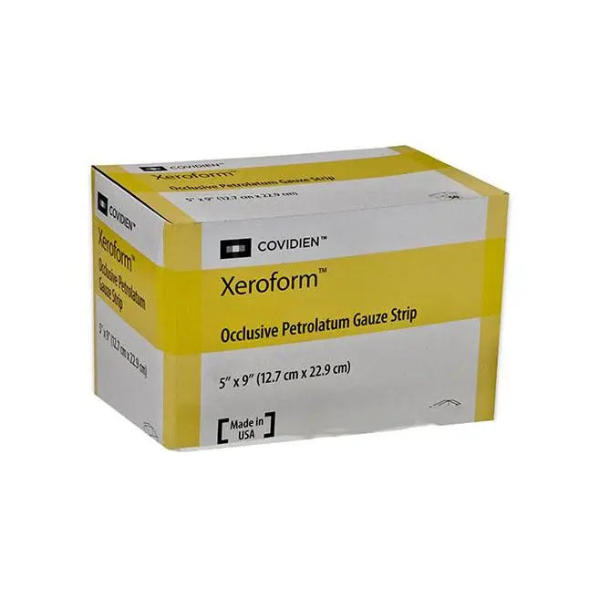 KND 8884433605 (CS/4)BX/50 XEROFORM PETROLATUM GAUZE, 5IN X 9IN,STERILE,NON-ADHERENT