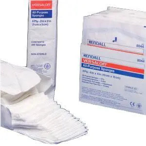 KND 9022 PKG/200 CURITY GAUZE SPONGE ALL-PURPOSE NON -WOVEN 4PLY NON-STERILE 2IN X 2IN