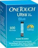 LFS 020245 BX/100  One Touch Ultra with FastDraw Design test Strips.