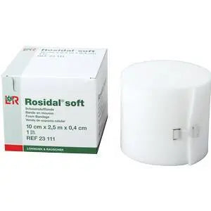 LR 23111 EA/1  ROSIDAL SOFT FOAM PADDING BANDAGE  4" x 1/6" x 2.2yd  WASHABLE L/F