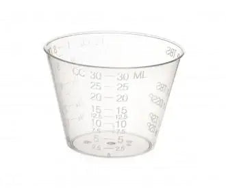 MDL DYNDX02763 CS/1840 GRADUATED PLASTIC MEDICINE CUP, 2OZ.