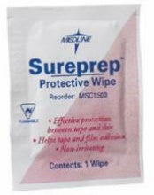 SurePrep No-Sting Skin Protectant Wipe, Water-Based (Box of 50)