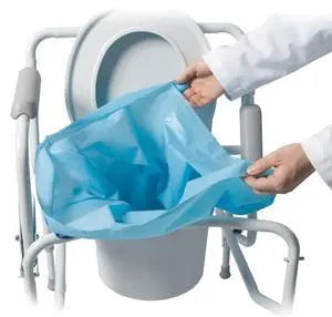 MTS 65010 PK/10 SANIBAG DISPOSABLE COMMODE LINERS
