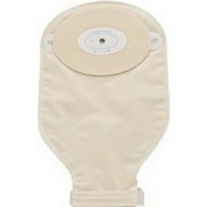 Bx/10 Nu-Flex Drainable Pouch, Extended Wear Barrier, Deep Convex, Pre-Cut 3/4" X 1 1/2", Oval Opening