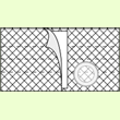 NUH 6704-I EA/1 FLAT PANEL COOL COMFORT 6IN, XXLARGE, 2 5/8IN LEFT SIDE OPENING (NON-RETURNABLE)