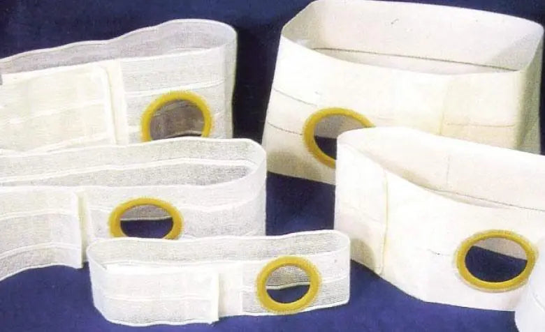 NUH BG2668-A EA/1 FLAT PANEL COOL COMFORT 4" SUPPORT BELT XL (41-47") LEFT-SIDE 2 3/4" CENTERED OPENING BEIGE (NON-RETURNABLE)