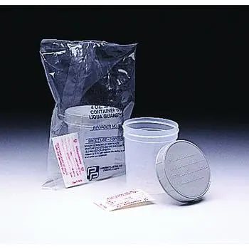 PPI 4928 CS/100  URINE SPECIMEN CONTAINER WITH SCREW CAP, STERILE, 4OZ