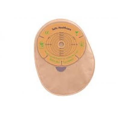 SALT NA35 BX/30 CONFIDENCE NATURAL ADVANCE 1-PIECE CLOSED POUCH WITH FLEXIFIT & ALOE - PRECUT 35MM