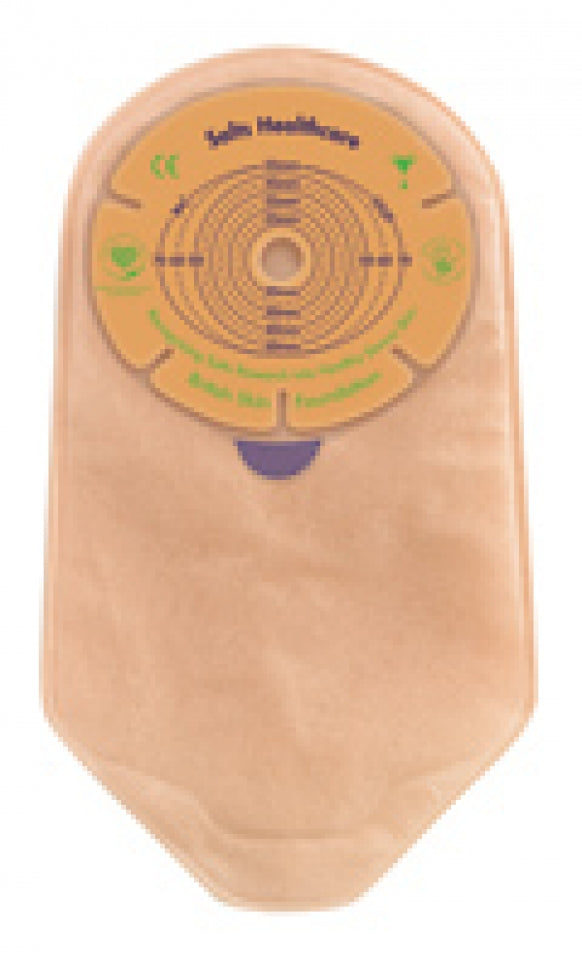 Confidence Natural Advance 1-Piece Urostomy Pouch – FlexiFit with Aloe Pre-Cut 25 mm (Box of 10)