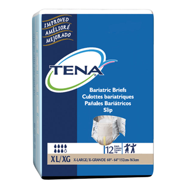 Cs/6 (Pk/12) Tena Night Incontinence Brief, Size X-Large 60In X 64In
