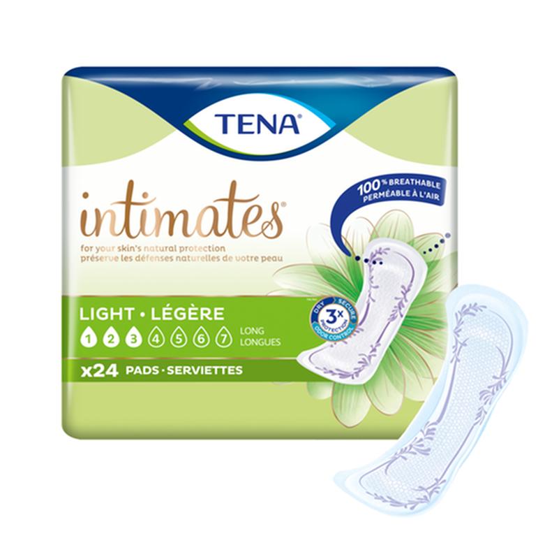 TENA Sensitive Care Extra Coverage Ultra Thin Light Pads