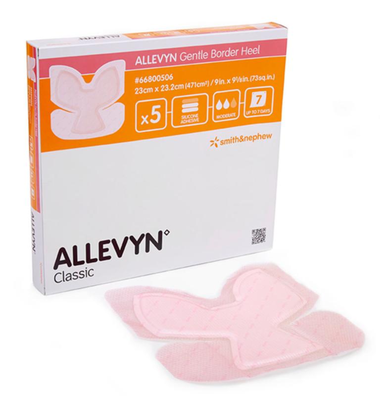 ALLEVYN Gentle Border Heel Dressing (BX/5)