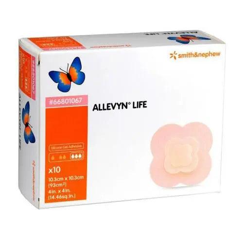 SNU 66801304 BX/5 ALLEVYN LIFE ADVANCED FOAM WOUND DRESSING