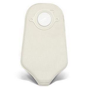 SQU 401453 BX/10 SUR-FIT AUTOLOCK 1 3/4" FLANGE UROSTOMY POUCH, STD, TRANSPARENT 
