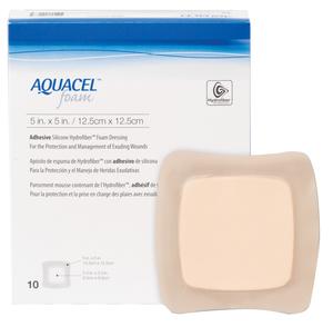 Aquacel Foam Adhesive Dressing – Sterile, (Box of 10)