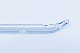 GentleCath Uncoated Male Intermittent Catheter, 8-18FR, Coudé Tip (Box of 100)