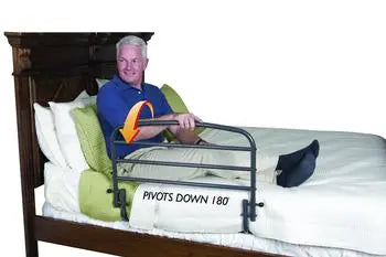 STD 8050 EA/1 PIVOTING SAFETY BED RAIL, HEIGHT 23IN, WIDTH 30IN, WEIGHT CAP 400LBS (NON-RETURNABLE)